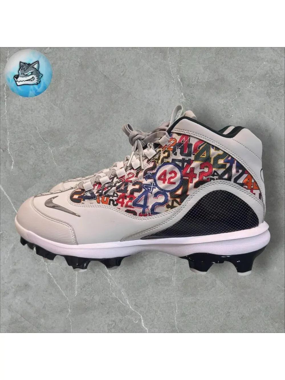 Nike Men's Griffey 2 MCS‎ Baseball Jackie Robinson Day Size 11.5 HJ4509-001